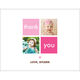 Pink Thank You Block Note Cards Image 4 of 5